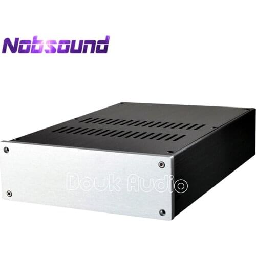 Douk Audio Aluminium Chassis Pre-Amplifier Case Amp Enclosure (W215*H70*D308 mm)