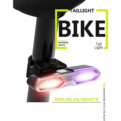 GOOFY Bike Light USB Rechargeable Warning Safety Bicycle Rear Light LED Light Cycling Flash Lamp MTB Road Bicycle Accessories