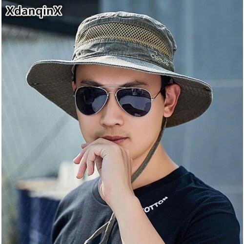 XdanqinX Mens Summer Hats