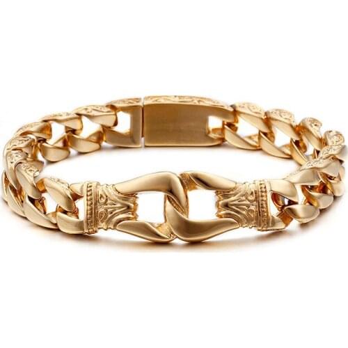 Stainless Steel Jewelry Retro Mens Bracelet Hot New Style Fashion Titanium Steel Bracelet