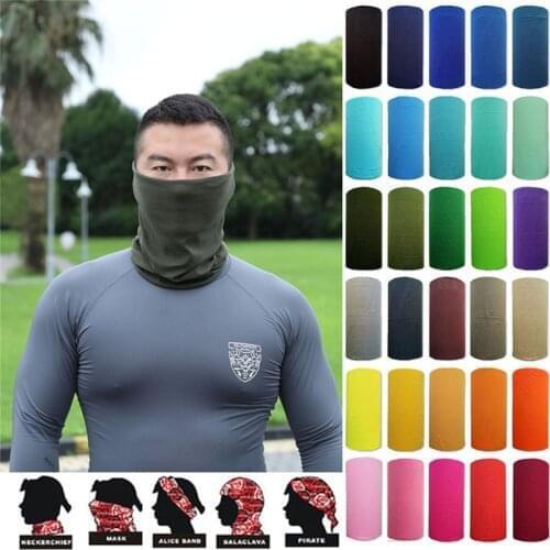 1PCS Women Men Ourdoor Cycling Hiking Camping Hunting Running Neck Tube Scarf Bike Motorcycle Face Mask Bandana Magic Scarf