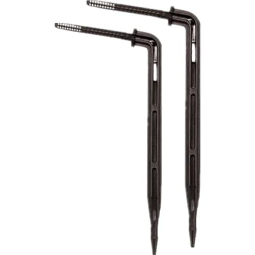 200PCS Elbow Arrow Dripper Mini-Stake For Potted Plant Watering Micro Irrigation Drip Fittings