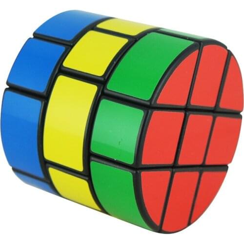 Cylindrical 3x3x3 Magic Cube Magnetique Abnormity Speed Cube Educational Toys Creative Puzzle Cube Stress Reliever Fun Toys