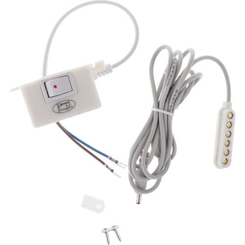 6 LED Lamp Universal Sewing Machine With Magnetic Base Switch Working Light