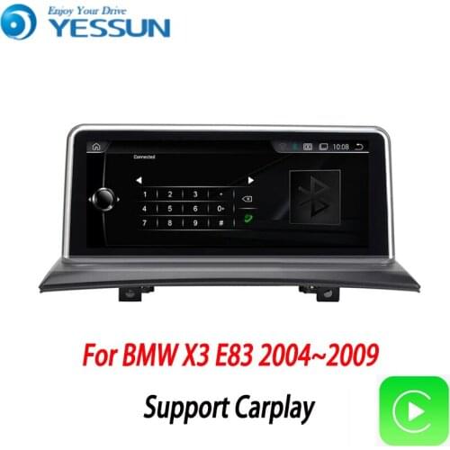 YESSUN Android Radio Car multimedia Player For BMW X3 E83 2004~2010 stereo radio multimedia GPS navigation with WIFI Bluetooth