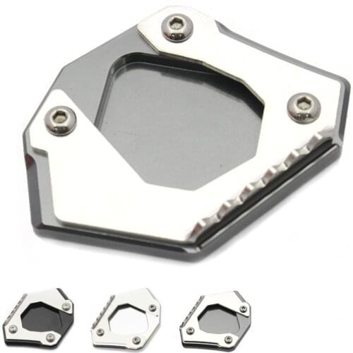 Side Stand Extension Foot Kickstand Support Plate For BMW F700GS 2013 2014 2015 2016 2017 Motorcycle Aluminum