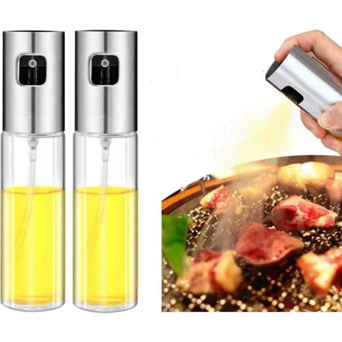 Oil Spray Bottle Pump Leak-proof Drops Oil Dispenser BBQ Sprayer Cooking Tools Kitchen Gadgets Accessories