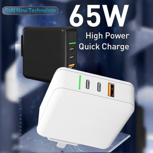 Fast PD GaN Charger USB Type C Quick Charger Support AFC PPS SCP FCP QC PD 4.0 3.0 Charger For iPhone iPad Pro Laptop Smartphone