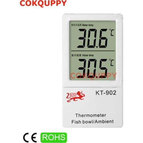 C / F Digital LCD Fish Tank Inside & Indoor Thermometer Reptile Pet Aquarium Temperature Tester Sensor Gauges Baby Room Magnets
