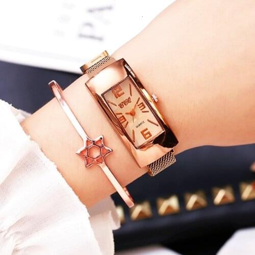 CCQ Women's Rectangular Watch