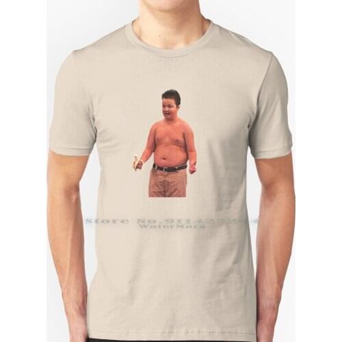 Gibby From Icarly T Shirt 100% Pure Cotton Gibby Icarly Funny Comedy Fruit Banana Ridiculous Silly Weird Strange Cute 2010s