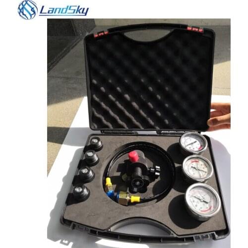 XZTGK-01 nitrogen gas charging kit Hydraulic Accumulator Nitrogen Pressure Test Kit charging tool Inflatable 100 250 400ba