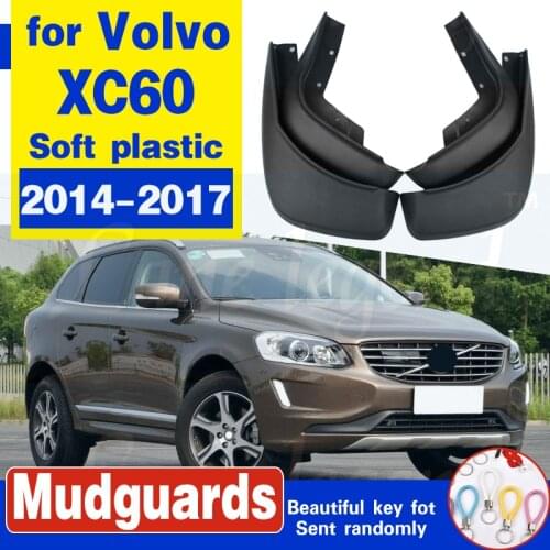 Set OEM Splash Guards Mud Flap Mudguards Fender Fitment Car Mud Flaps For VOLVO XC60 2014-2017 31359689/90 Mudflaps 2015 2016