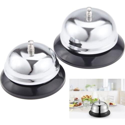 Table Games Counter Call Bell Classic Service Stainless Steel For Gaming Concierge Call Bell For Teachers Tutors Hotels OD10mm