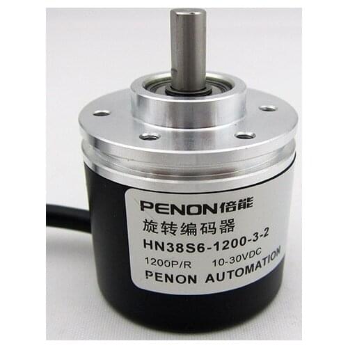 New HN38S6-1200-3-2 bender encoder shaft diameter 6mm / 1200P / R pulse HN38S6