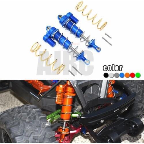 TRAXXAS 1/10 MAXX 89076-4 aluminum alloy front and rear universal shock absorber, 125MM with negative pressure cylinder # 8961