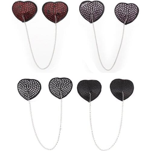 Sexy Chain Nipple Cover Women Reusable Breast Wear Silicone Nipple Pasties Stickers Bra Pads