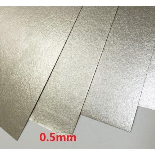 0.5mm mica plate micanite micarex mica sheet thermal insulation micanite plate Heating plate of electric fire box thermal baffle