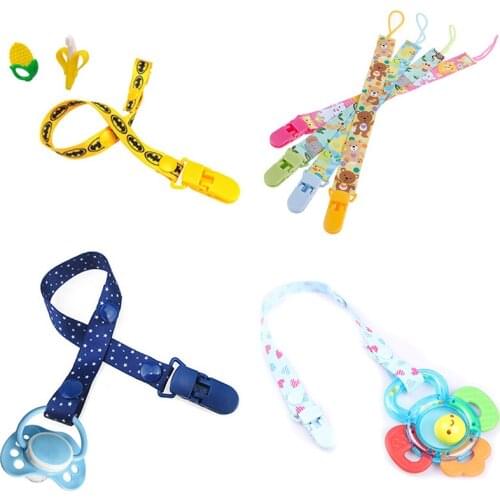 1PC Baby Pacifier Clips Pacifier Chain Dummy Clip Nipple Holder For Nipples Children Pacifier Clip Soother Holder