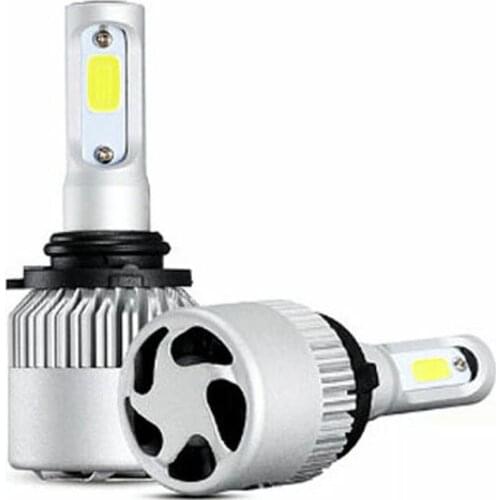1 Pair LED H1 H3 H7 H4 H13 H11 9004 880 9007 Auto S2 Car Headlight Bulbs 72W 8000LM 6500K for 9V To 36V 200M Lighting Range