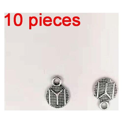 10pcs/bag Tasbih Muslim DIY Alloy Jewelry Accessories Pendant