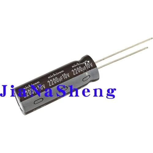 10PCS NICHICON 10V3300UF 10X30 PW 105C High frequency low impedance Electrolytic capacitor