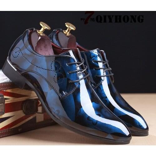 England Fashion Genuine Leather Male Casual Flats Party Leather Oxfords Shoes Large Size 45,46,47,48