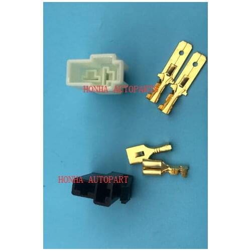 Free shipping 25 pcs/lots 2 Pin Connector 172130-2 male and Female Electrical Automotive Car Wire Harness Connector for AMP Tyco