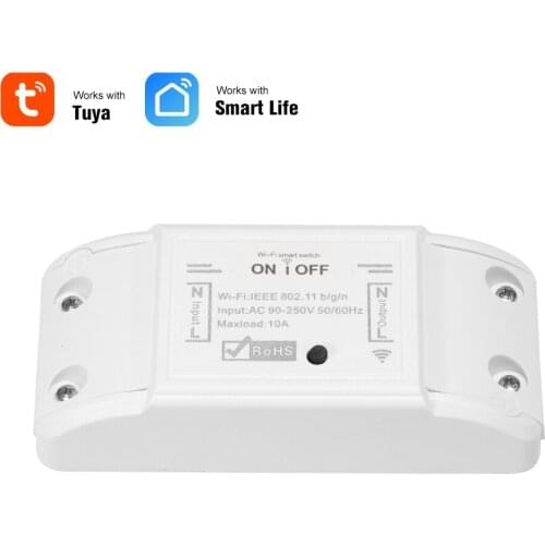 Tuya Wifi Smart Switch Timer Wireless Remote Switch Universal Smart Home Automation Module For Alexa Google Home