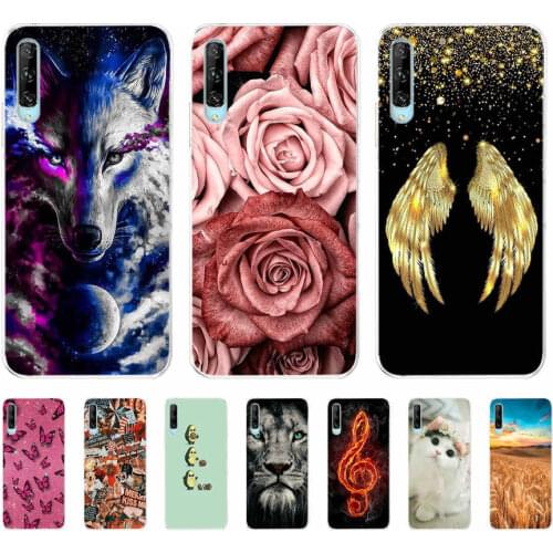For Huawei P Smart Pro 2019 Case Soft Silicone Back Case for Huawei P Smart Pro Cover PSmart Pro 2019 6.59" bumper Case