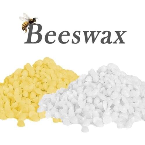 50g or 100g Pure Natural Beeswax Candle Soap Making Supplies No Added Soy Cosmetics Diy Material Yellow And White Bee Wax