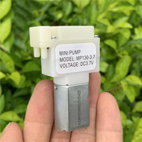 DC 3V-5V 3.7V Micro Mini 130 Air Oxygen Pump Mini Diaphragm Negative Pressure Vacuum Pump