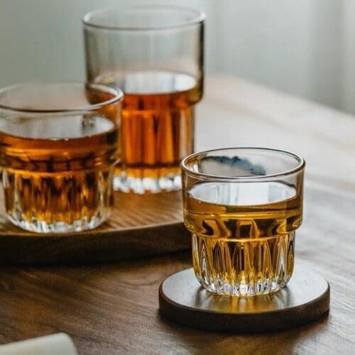 Crystal Whisky Glass Heat-Resistant кружка Teacup Transparent Water Beverage House Beer Mug Can Be Folded Handmade