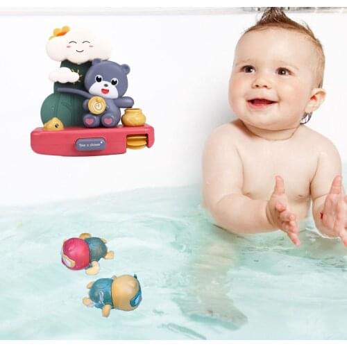 Bath Toys Water Spray Shower Game Tortoise Bath Baby Toy for Children Swimming Bathroom Bathing Shower Kids Toy