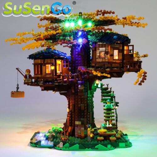 SuSenGo LED Light kit For 21318 Ideas Series Tree House , (Model Not Included)