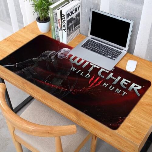 Witchers Mouse Mat Gamer Pad Varmilo Keyboard Xxl Desk Kawaii PC Cabinet Hot Large Girl Pads Gaming Accessories Carpet Complete