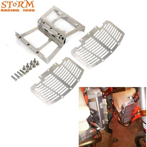 Motorcycle Radiator Cooler Guard Bracket Full Protection For KTM SX SXF XCF 125 150 400 450 2016 All Models 125-500 2017-2018