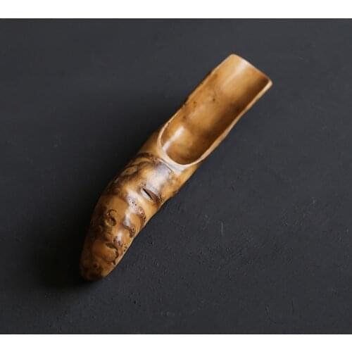 LUWU natural bamboo tea spoon bamboo tea accessories