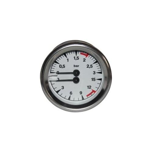 MARZOCCO manometer double scale 63mm pressure range 0-3 / 0-15bar