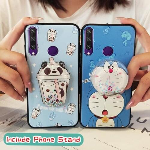 Fashion Design TPU Phone Case For Huawei Y6P For Girls Anti-knock Cartoon Shockproof Cute Cover
