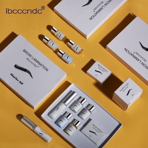 Home Use Semi-pernament Brow Lift Kit Eyebrow Lamination Kit Styling Perming Setting Curling Brow Lamination Beauty Salon
