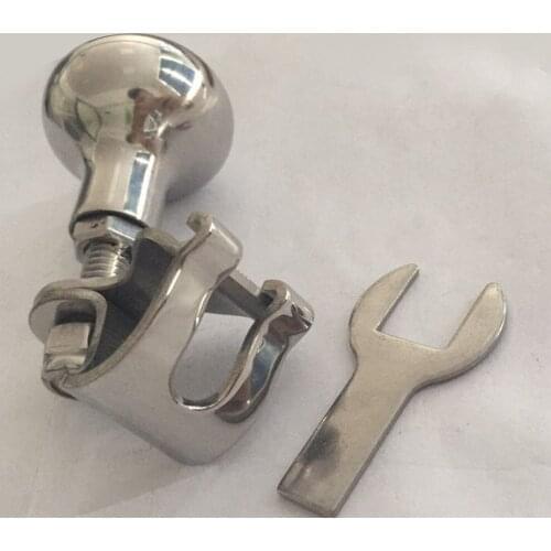 Stainless steel steering wheel aid Knob Knob For Universal Boat Camper Tractor