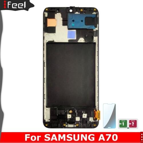 ORIGINAL 6.7'' SUPER AMOLED Display For Samsung Galaxy A70 LCD A705 A705F SM-A705MN LCD Display Touch Screen Digitizer Assembly