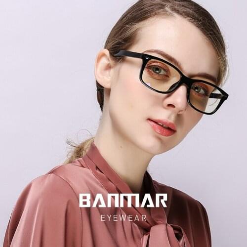 BANMAR Anti Blue Light Glasses Men Blue light Radiation Women TR90 Computer Protection Gaming Glasses Blue Blocking UV Eyewear