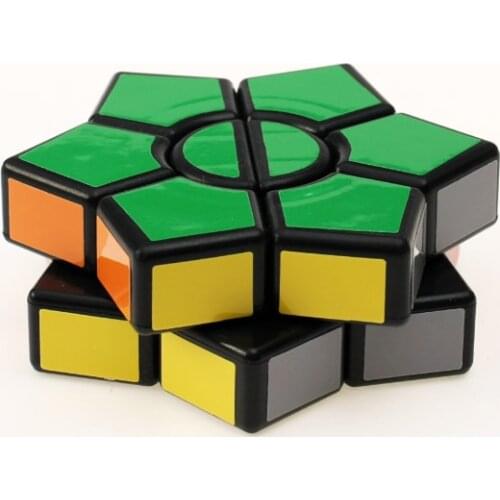 Original 2-Layers Hexagonal Magic Cube Speed Anti Stress Puzzle Cube Toy Educational Toy for Kids Adults Brain Training