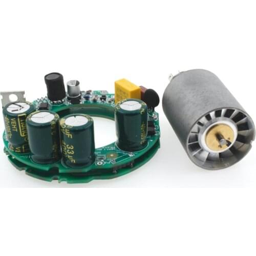 DC brushless Vacuum cleaner motor driver board 100000rpm air blower motor controller