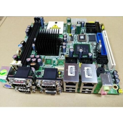 New Original SBC86822 Mini-ITX Motherboard Mini ITX Industrial Mainboard SBC Socket 478 CPU with 910GMLE + ICH6M Chipset 6*COM