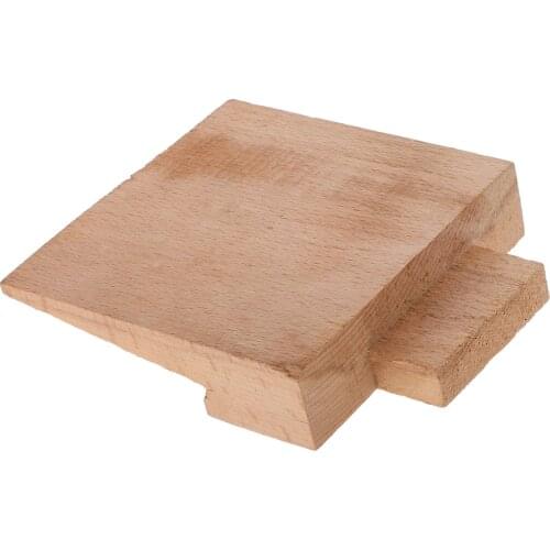 Bench Pin Anvil Wood Peg Block Jewelry Making Jeweler Workbench 13 x 10cm