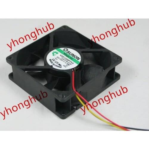 SUNON KDE1208PTV3 13.MS.B1588.AF.GN DC 12V 1.3W 80x80x25mm Server Cooling Fan