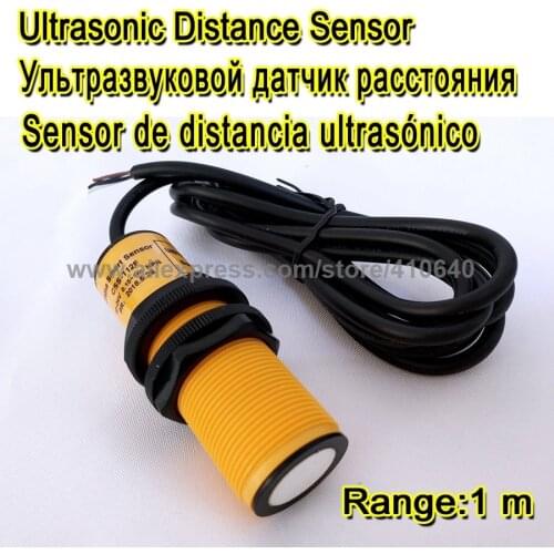 Ultrasonic Transducer To Control The Level Of Stone And Sand Hopper 1M Range NPN Output 12/24VDC Power Supply Can Customize
